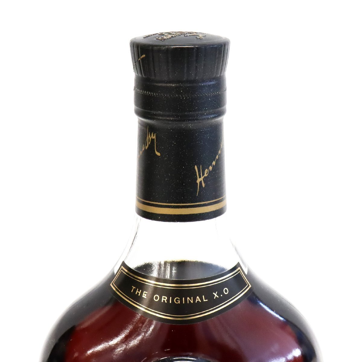 ヘネシー オリジナル XO クリアボトル 40% 700ml 箱付き ヘネシー オリジナル XO クリアボトル 40% 700ml 箱付き