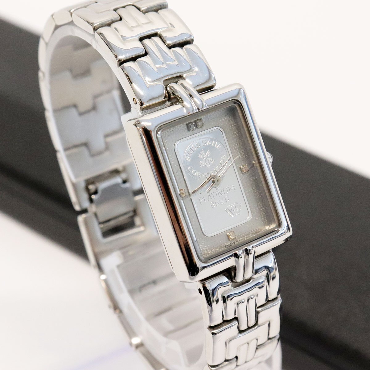 ジャンク時計☆ELGIN エルジン Pt インゴット入りフェイス ジャンク時計☆ELGIN エルジン Pt インゴット入りフェイス