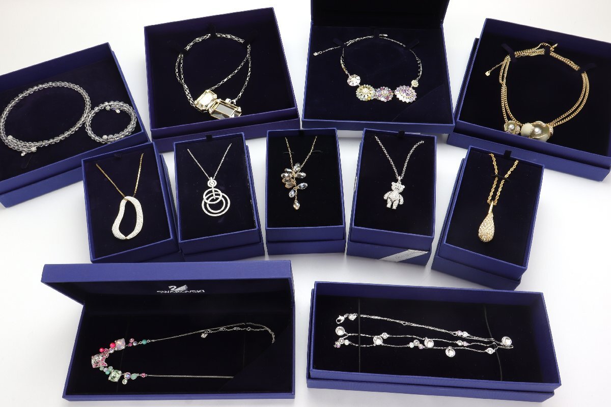 おたからや◇SWAROVSKI スワロフスキー ネックレス/リング おたからや◇SWAROVSKI スワロフスキー ネックレス/リング