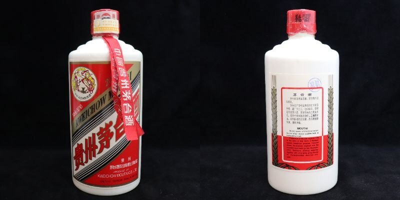 貴州茅台酒 マオタイ酒 天女ラベル 2003 53% 500ml 930g 箱 貴州茅台酒 マオタイ酒 天女ラベル 2003 53% 500ml 930g 箱