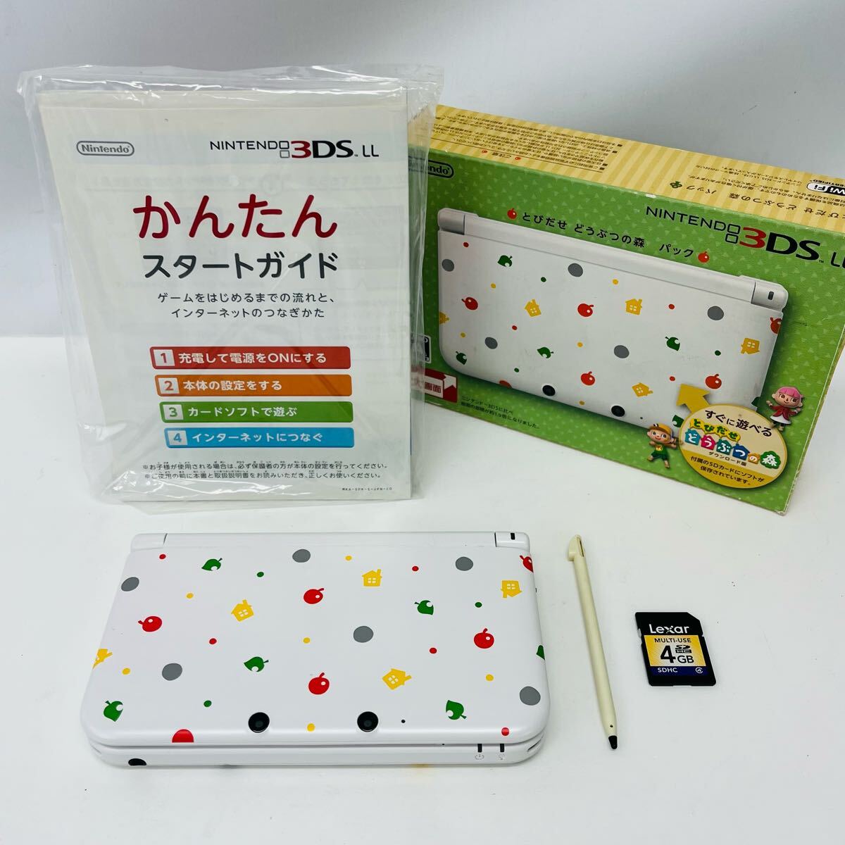 ☆1円〜☆ Nintendo ニンテンドー3DS LL 本体 とびだせ どうぶつ ☆1円〜☆ Nintendo ニンテンドー3DS LL 本体 とびだせ どうぶつ