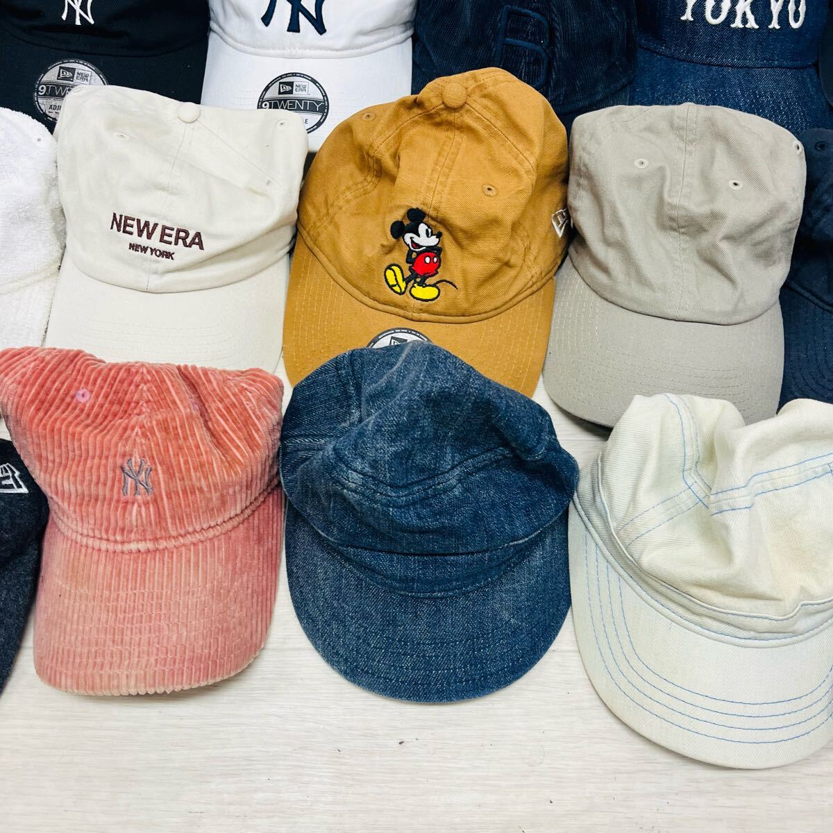 ☆大量・1円〜☆ NEW ERA ニューエラ キャップ 帽子 まとめて 30 ☆大量・1円〜☆ NEW ERA ニューエラ キャップ 帽子 まとめて 30