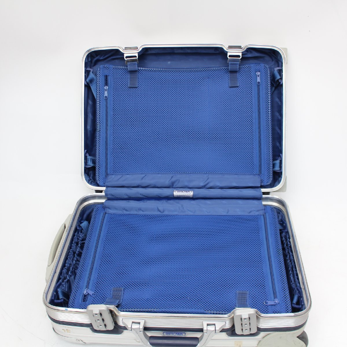 535)【1円スタート♪】RIMOWA リモワ 青ロゴ TOPAS トパーズ 32L 535)【1円スタート♪】RIMOWA リモワ 青ロゴ TOPAS トパーズ 32L