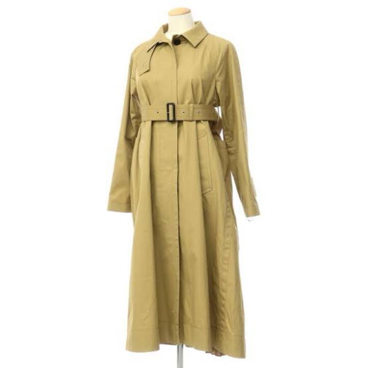 サカイSacai コレクション 未使用美品 バッグプリーツ トレンチ