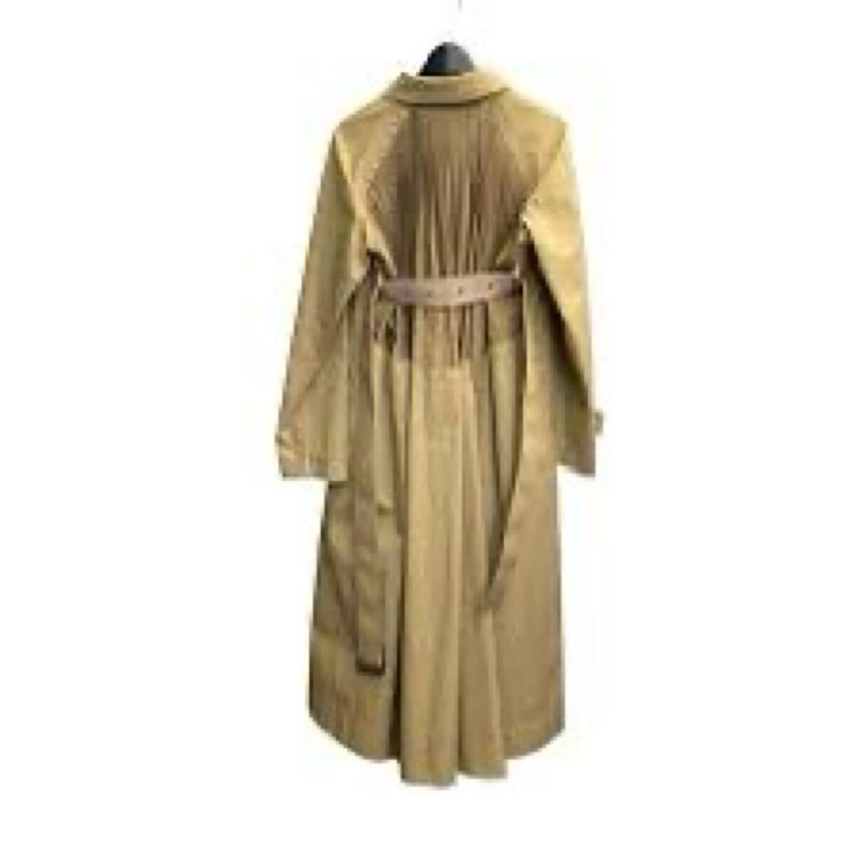 sacai サカイ 23SSステンカラーコートプリーツトレンチ23-06438