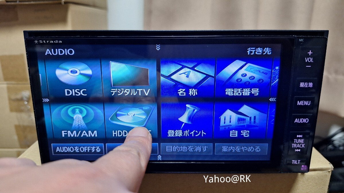 スバル 純正ナビ Panasonic ストラーダ 型式 CN-H500WDFB DVD スバル 純正ナビ Panasonic ストラーダ 型式 CN-H500WDFB DVD