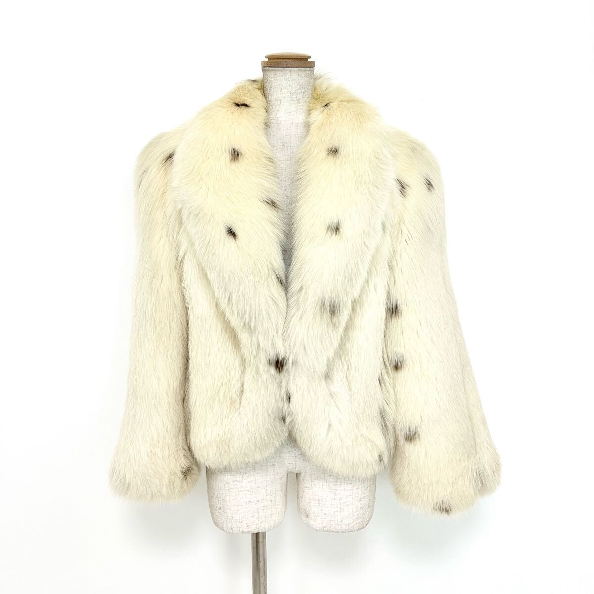 貂商】 h5118SAGAFOX MITSUKOSHI フォックス 斑点 デザイン 貂商】 h5118SAGAFOX MITSUKOSHI フォックス 斑点 デザイン