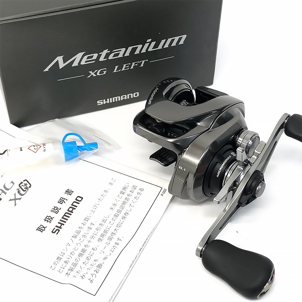 K シマノ 20 メタニウム XG LEFT 左巻き【美品】ベイトリール 箱 K シマノ 20 メタニウム XG LEFT 左巻き【美品】ベイトリール 箱