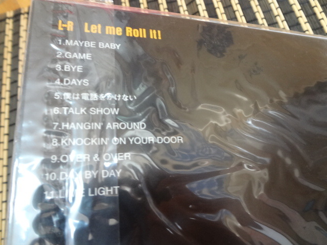 L-R ( エルアール ) 黒沢健一 黒沢秀樹 木下裕晴 / 全曲シングルカットをコンセプトのアルバム [ Let me Roll it! ] CD_画像4