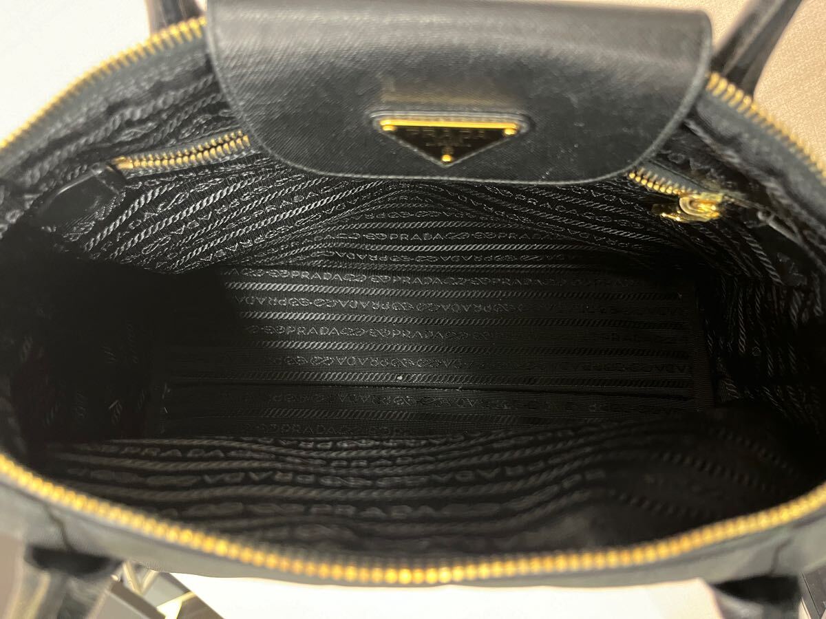 極美品】近年モデル PRADA プラダ 2way ショルダーバッグ 極美品】近年モデル PRADA プラダ 2way ショルダーバッグ