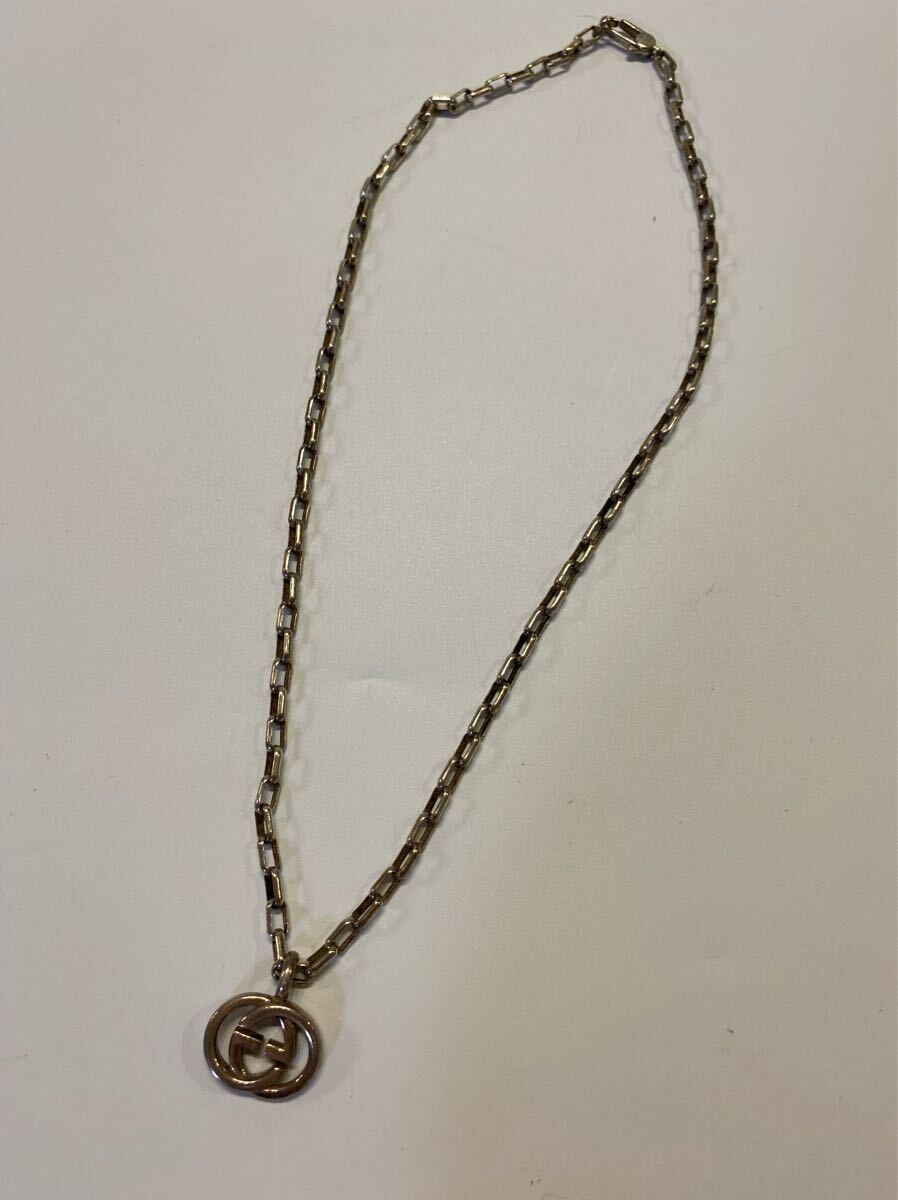 GUCCI グッチ インターロッキングGネックレス ネックレス Ag925 GUCCI グッチ インターロッキングGネックレス ネックレス Ag925