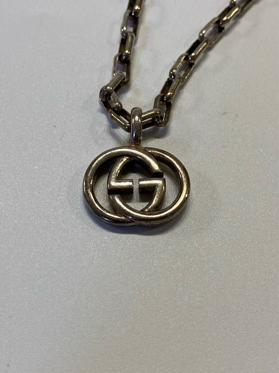 GUCCI グッチ インターロッキングGネックレス ネックレス Ag925 GUCCI グッチ インターロッキングGネックレス ネックレス Ag925