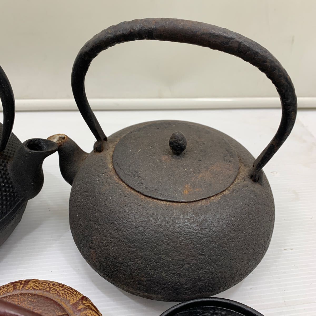 I☆まとめ売り☆南部鉄器 鉄瓶 急須 茶道具 岩鋳 鉄製 煎茶道具 I☆まとめ売り☆南部鉄器 鉄瓶 急須 茶道具 岩鋳 鉄製 煎茶道具