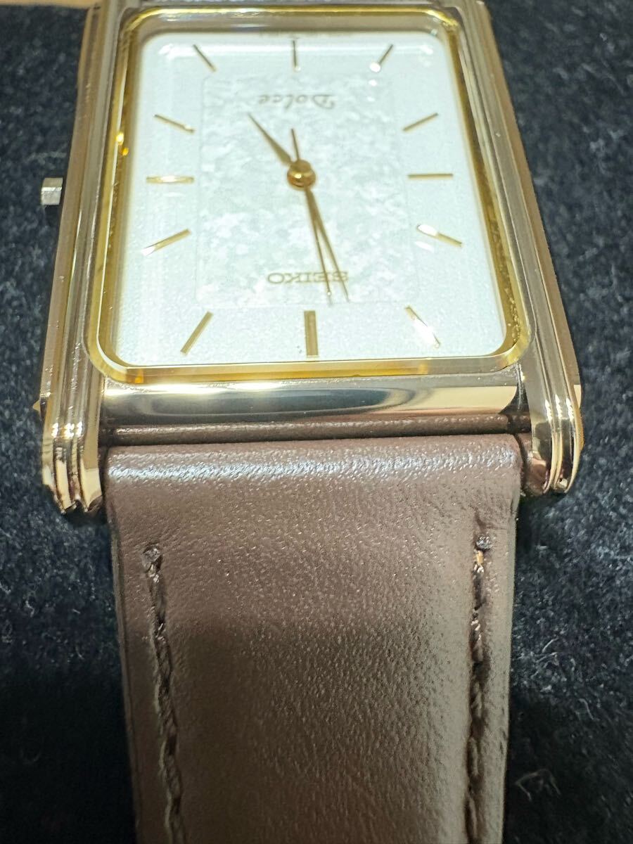 稼働品 SEIKO セイコー Dolce ドルチェ 1221-5850 スクエア