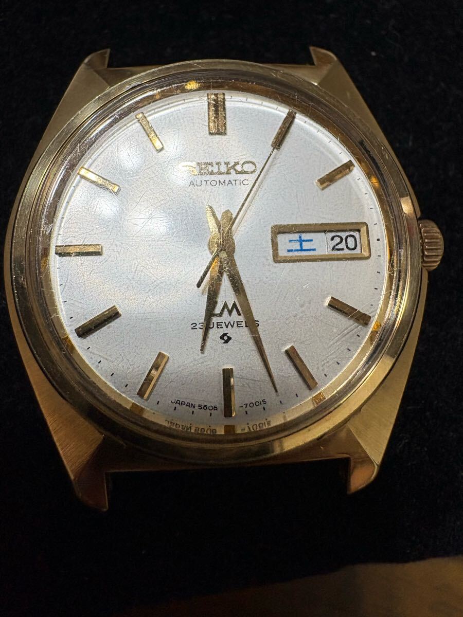 Yahoo!オークション - SEIKO LM セイコー ロードマチック 5606