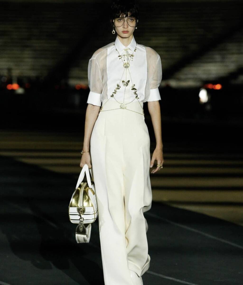 22SS コレクションライン christian Dior ディオール シースルー 22SS コレクションライン christian Dior ディオール シースルー