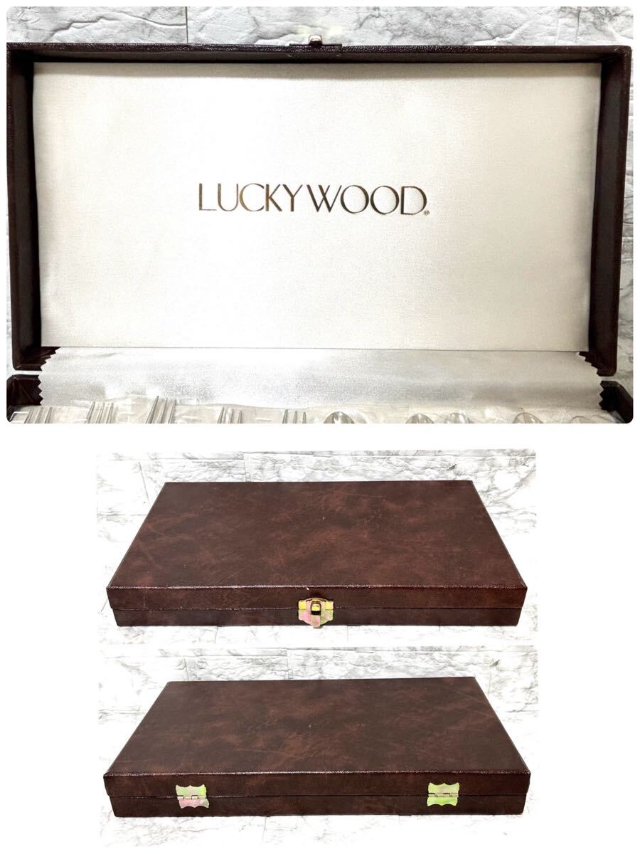 未使用 カトラリー まとめ 22本】LUCKY WOOD ラッキーウッド 18 未使用 カトラリー まとめ 22本】LUCKY WOOD ラッキーウッド 18