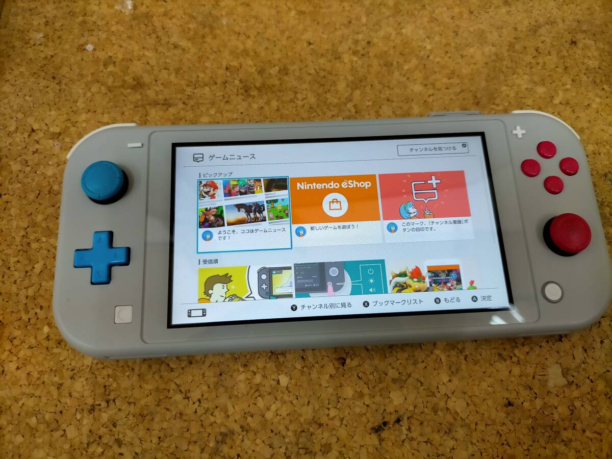 ★ニンテンドー スイッチライト　本体　Nintendo Switch Lite HDH-001 ザシアン ザマゼンタ Used　初期化済