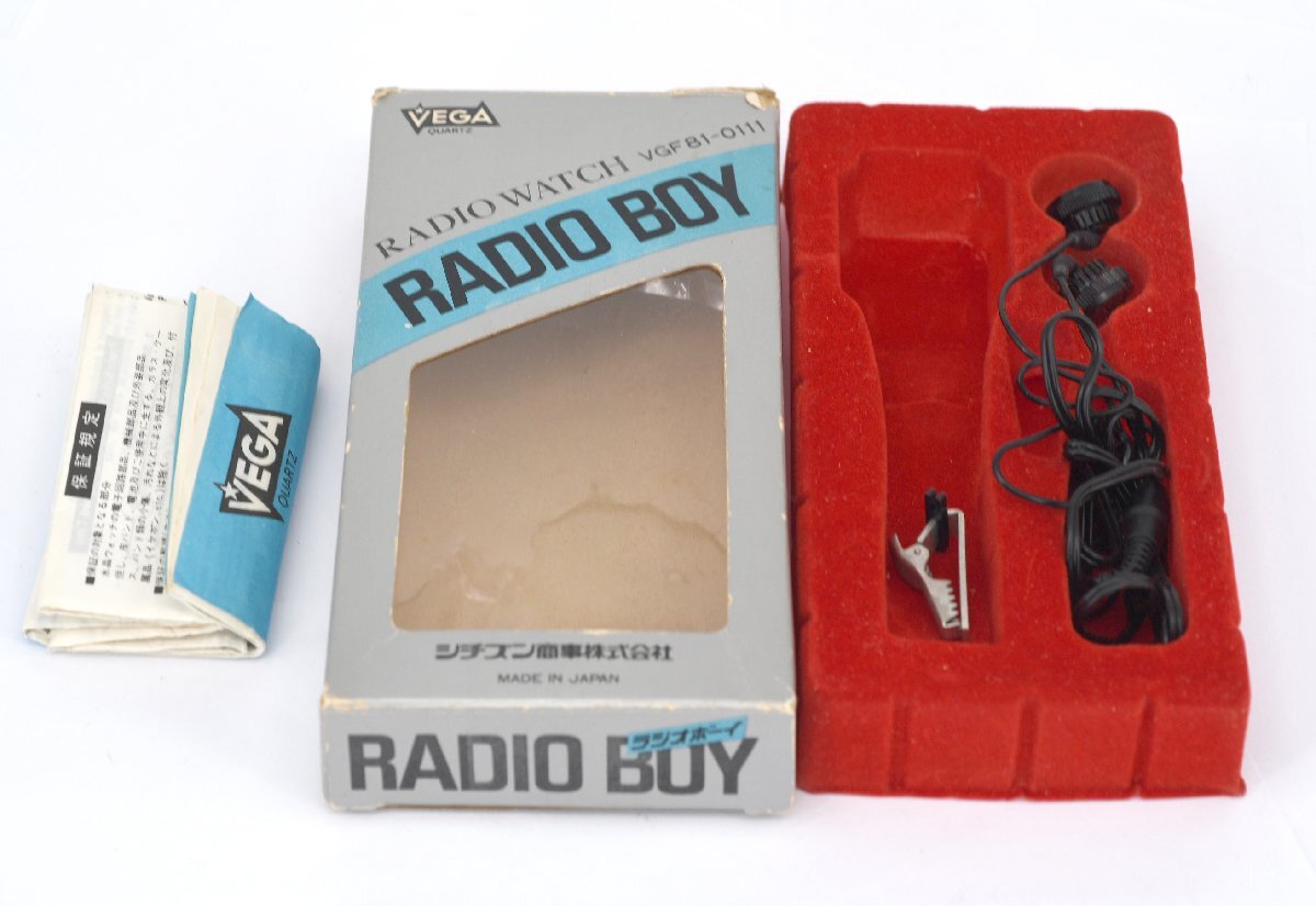 CITIZEN】シチズン RADIO BOY RK01-172001 VGF81-0111 VEGA CITIZEN】シチズン RADIO BOY RK01-172001 VGF81-0111 VEGA