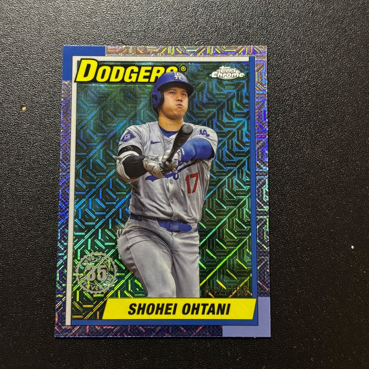 199枚限定 大谷翔平 2025 Topps Chrome 35周年 GREEN MOJO 199枚限定 大谷翔平 2025 Topps Chrome 35周年 GREEN MOJO