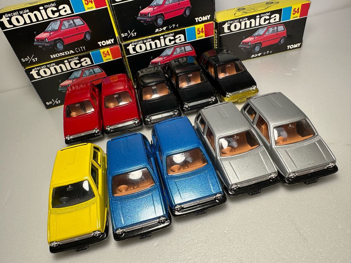 トミカ ホンダ シティ CITY セット No.54 日本製 TOMICA Japan トミカ ホンダ シティ CITY セット No.54 日本製 TOMICA Japan