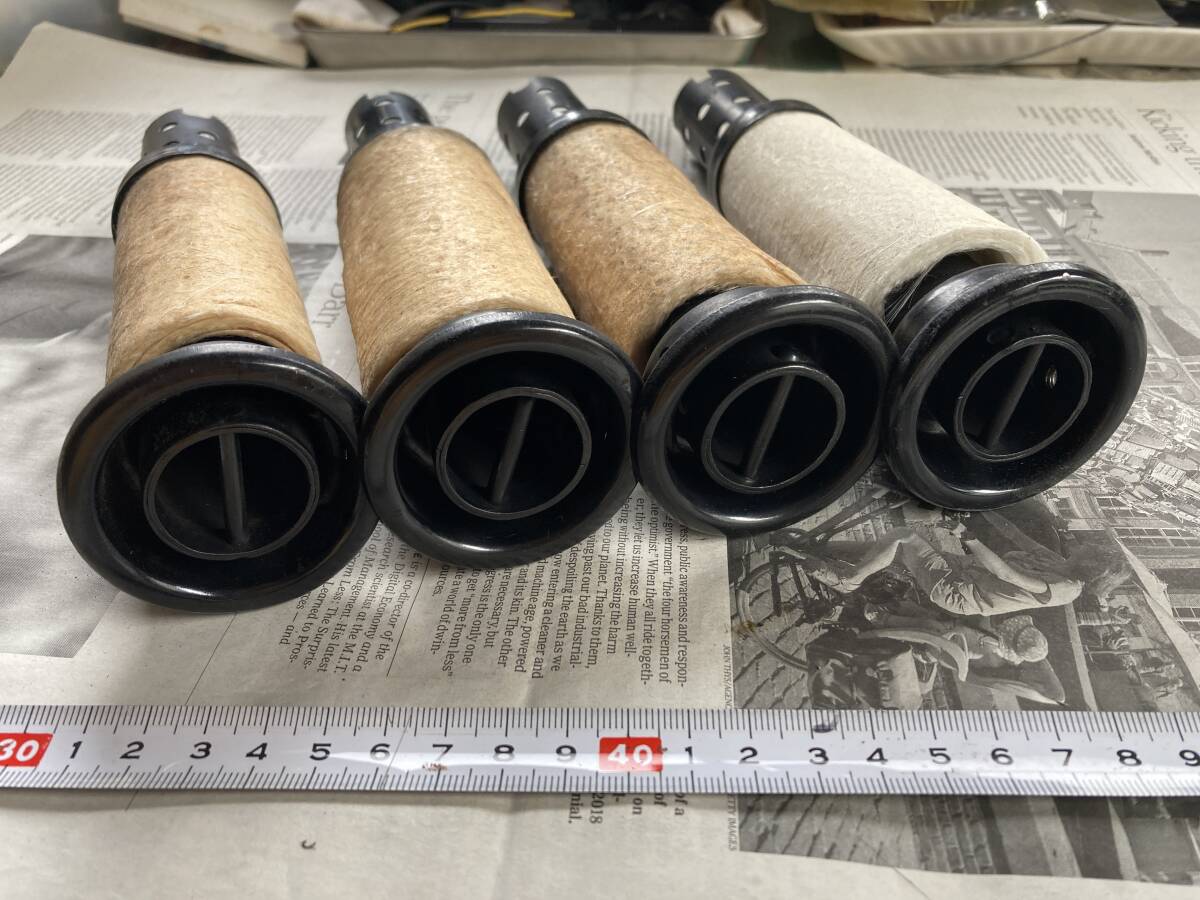 HM300,CB750K0, оригинальный tif.-sa- труба, оригинальный дефлектор ( оригинальный глушение контейнер ),4 шт. комплект, номер детали :18311-300-320, Honda оригинальная деталь, новый такой же товар 