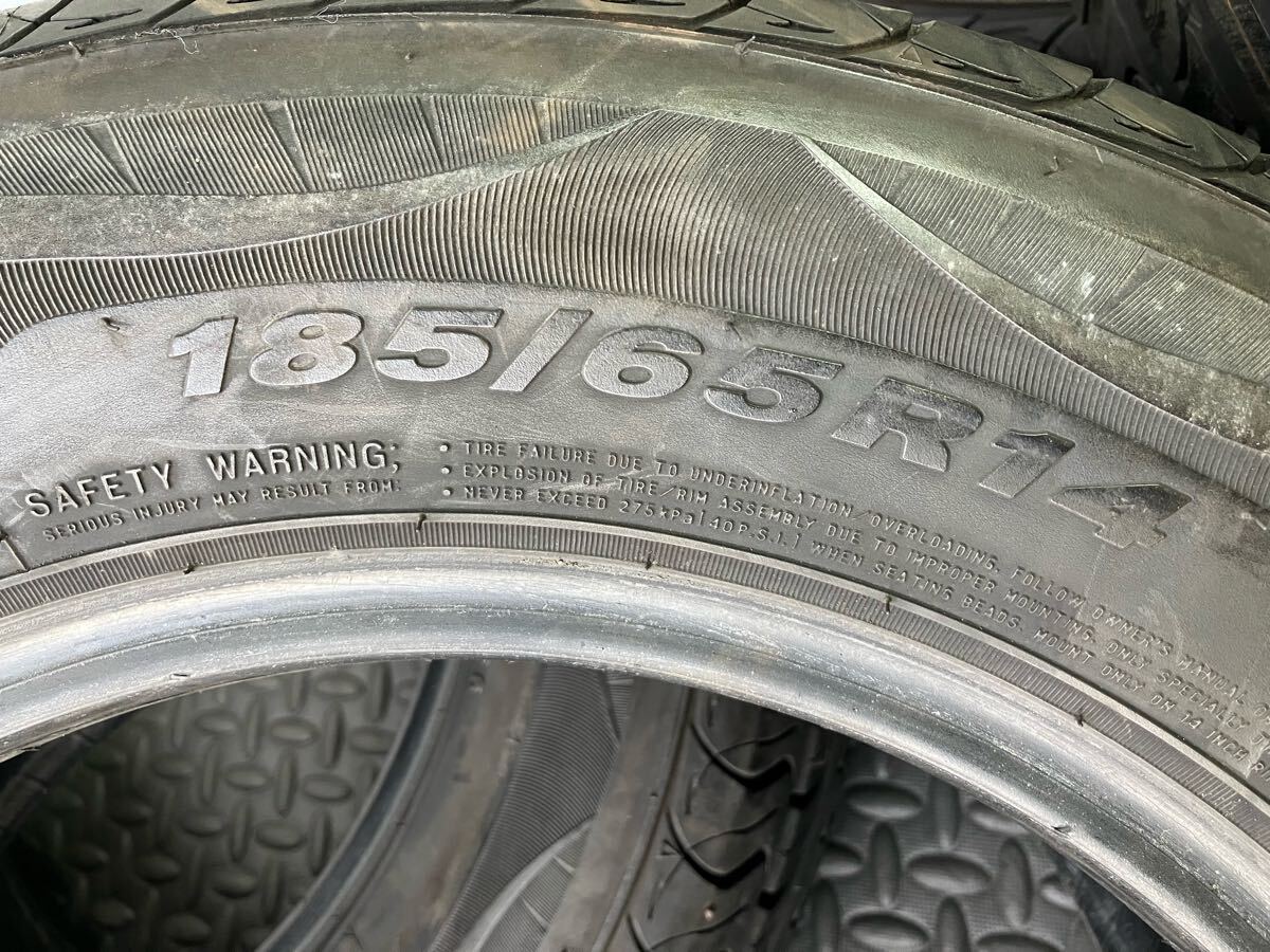 ROADSTONE CP661 185/65R14 バリ山 2010年製 室内保管 ロードストーン ネクセン アジアンタイヤ_画像6