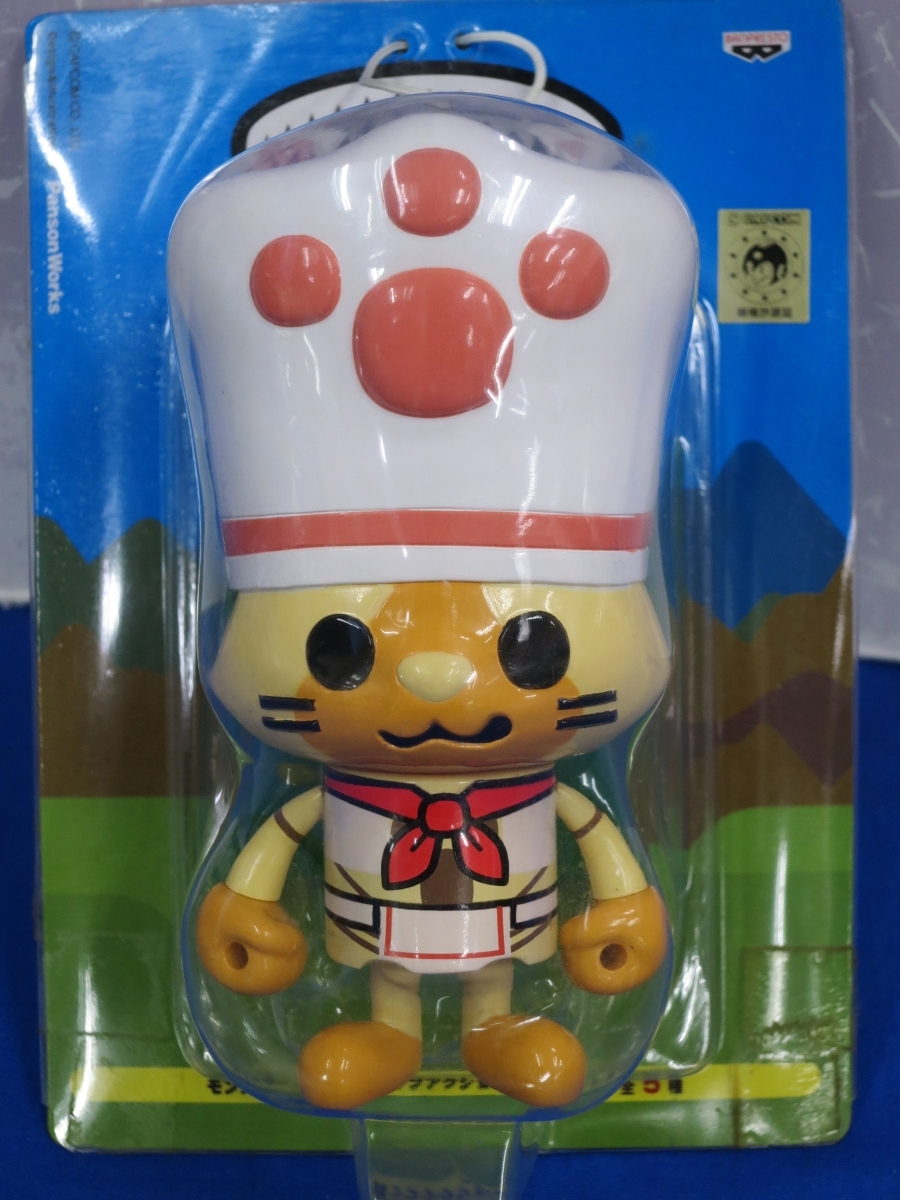C13　モンスターハンター ポップアクションフィギュア1 アイルーシェフ バンプレスト