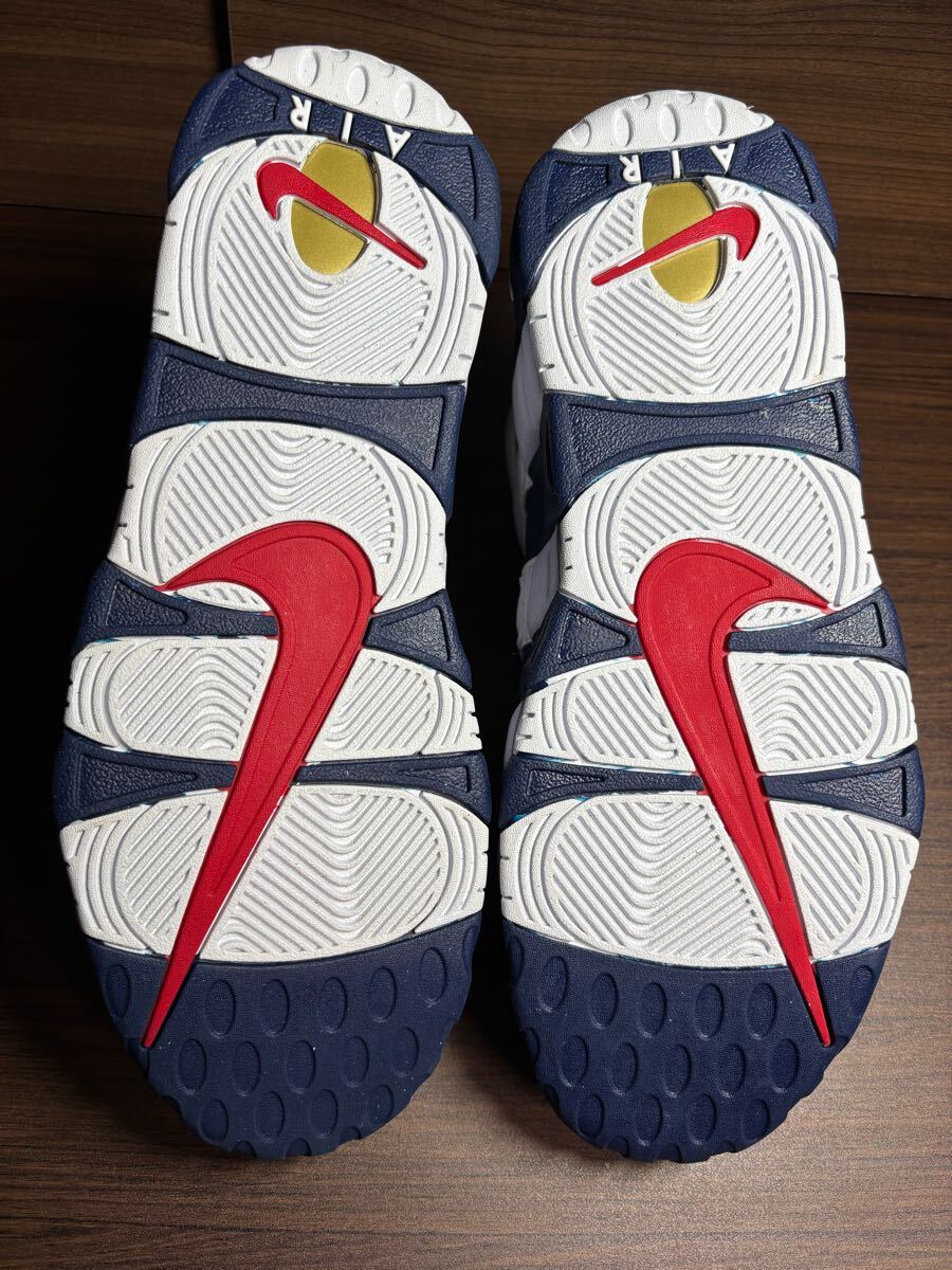 ナイキ エアモアアップテンポ オリンピック ほぼ未使用 size28 0 ナイキ エアモアアップテンポ オリンピック ほぼ未使用 size28 0