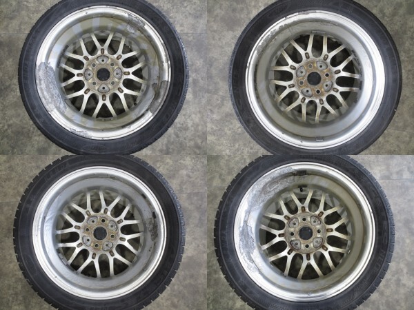 中古ホイール】 ダイハツ コペン L880K 純正 BBS RX280 15インチ 中古ホイール】 ダイハツ コペン L880K 純正 BBS RX280 15インチ