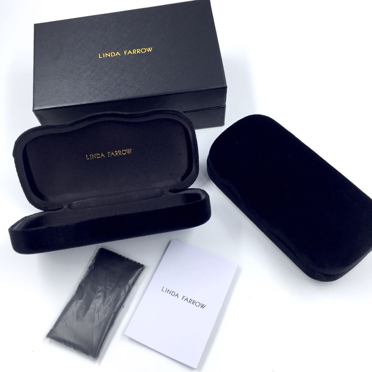 LINDA FARROW リンダファロー 日本製サングラス　LFL950/2 RUSSO ティアドロップサングラス　アイウェア_画像7