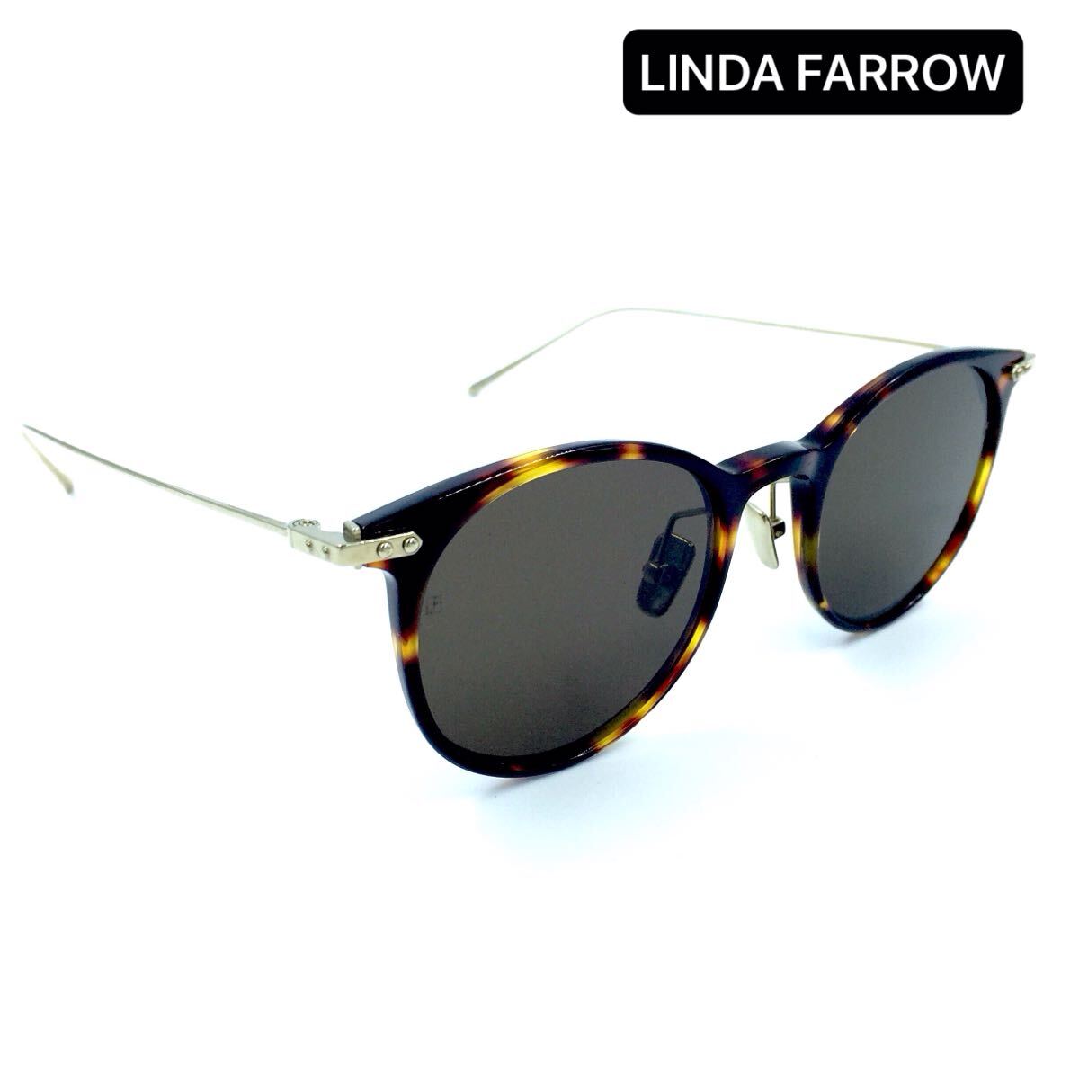 LINDA FARROW リンダファロー 日本製サングラス LF03A C11 Childs アイウェア_画像1