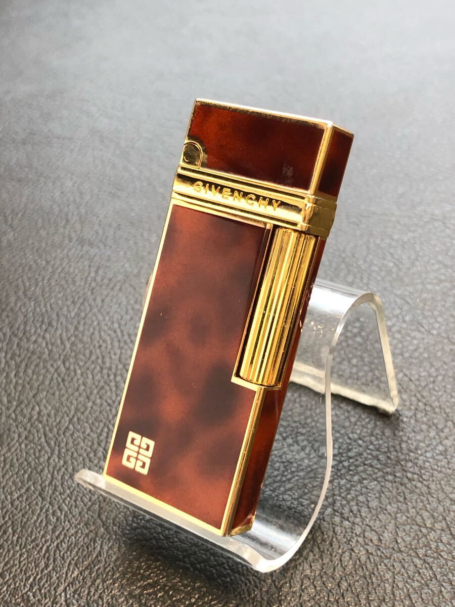 GIVENCHY ジバンシー 2400 ガスライター マーブル柄 ゴールド GIVENCHY ジバンシー 2400 ガスライター マーブル柄 ゴールド