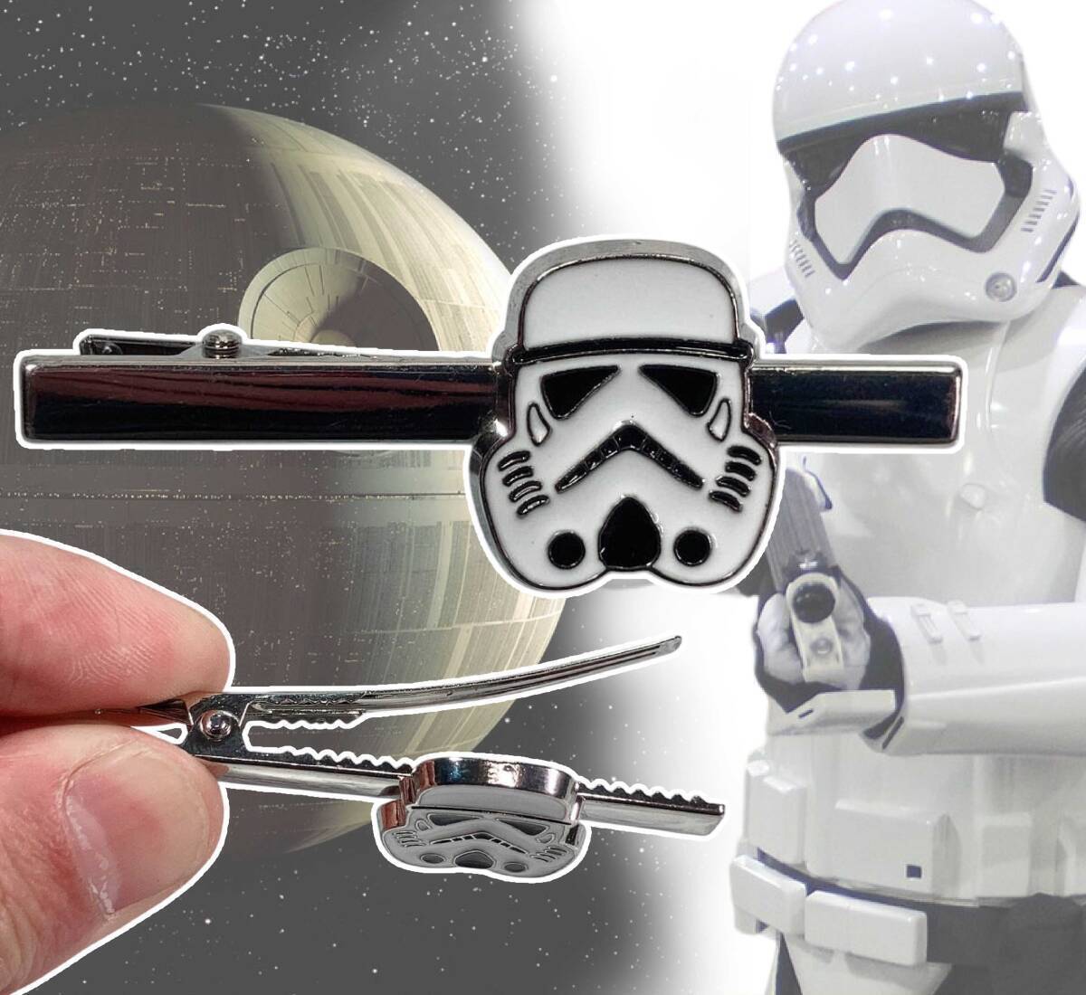 送料無料 「ストームトルーパー/スター・ウォーズ ネクタイピン 送料無料 「ストームトルーパー/スター・ウォーズ ネクタイピン