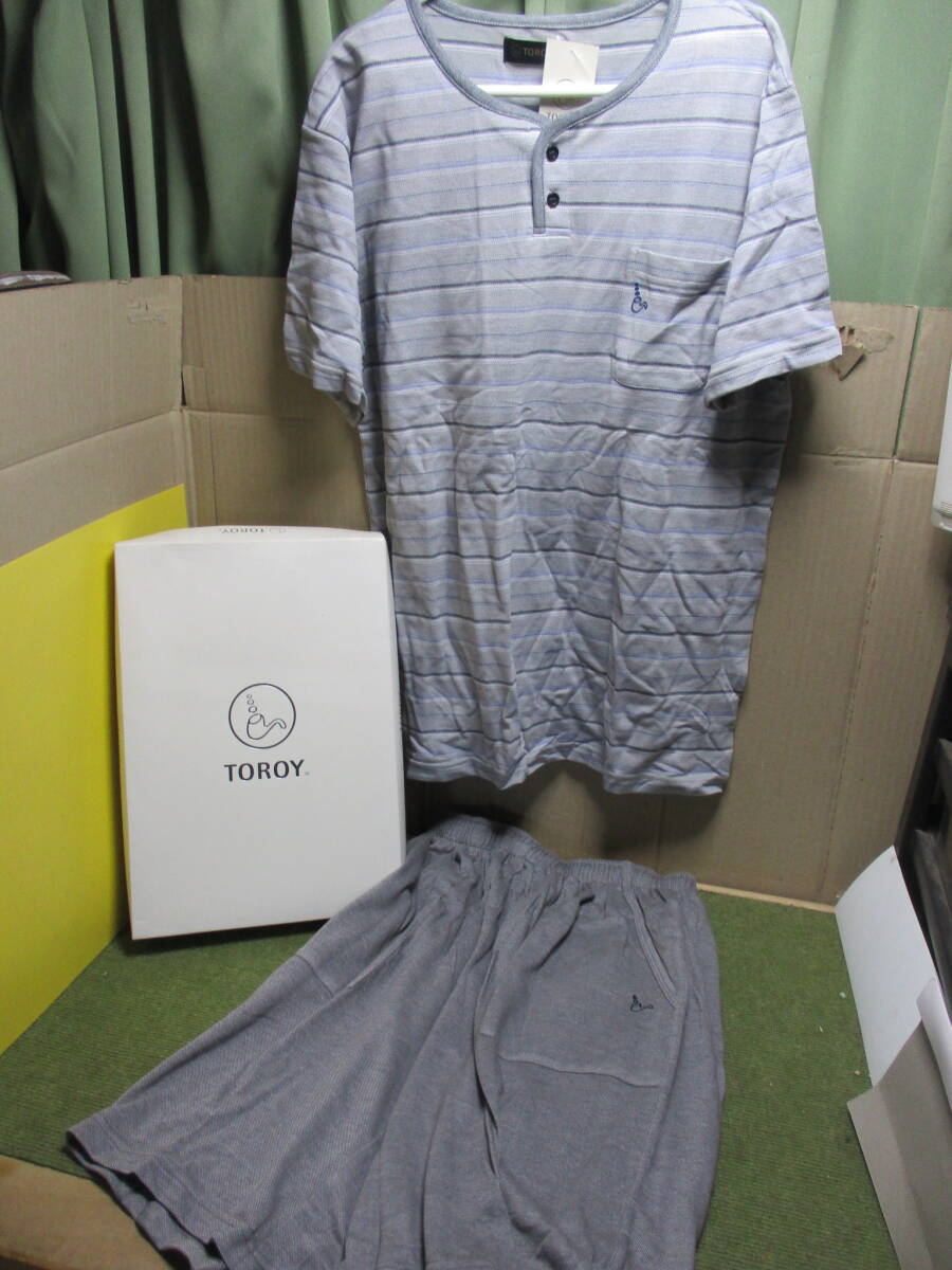 ★半袖ブルゾン （TOROY）ハーフパンツ 2点セット Lsize（80 №27ヶ 7.4.27 ）_画像1