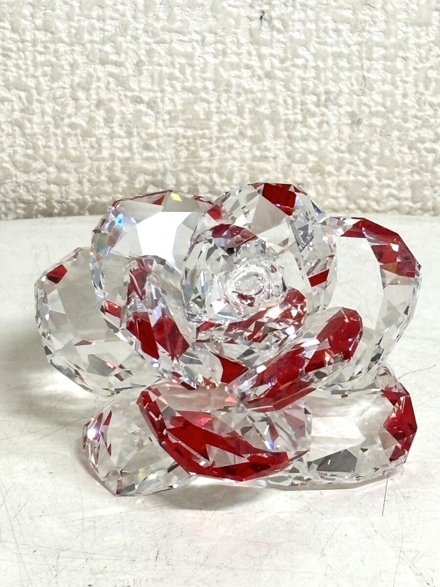 SWAROVSKI スワロフスキー 5249251 バラの花 薔薇 レッド/クリア SWAROVSKI スワロフスキー 5249251 バラの花 薔薇 レッド/クリア