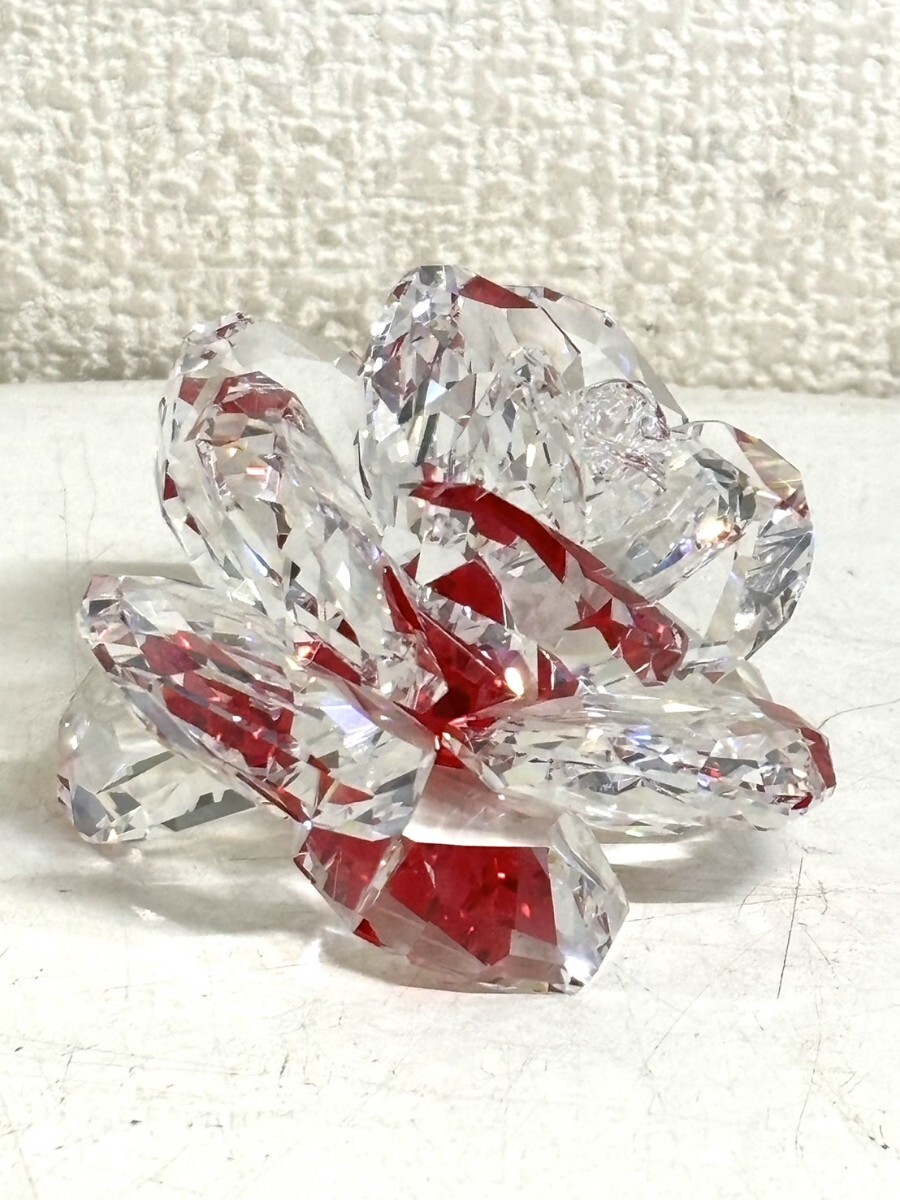 SWAROVSKI スワロフスキー 5249251 バラの花 薔薇 レッド/クリア SWAROVSKI スワロフスキー 5249251 バラの花 薔薇 レッド/クリア