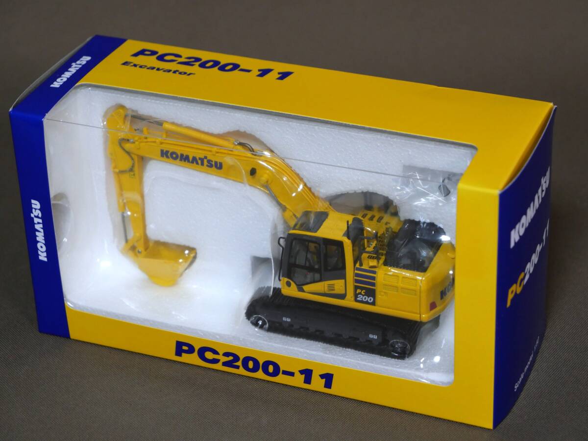 ☆レア!ミニチュア 建機 1/50 コマツ KOMATSU 油圧ショベル ☆レア!ミニチュア 建機 1/50 コマツ KOMATSU 油圧ショベル