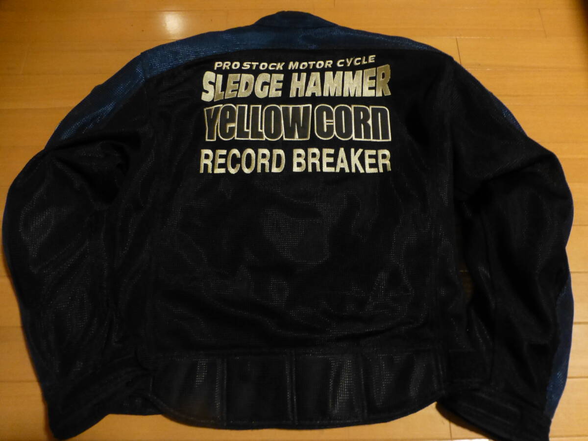 ★イエローコーン　防風(fēng)インナー付きメッシュジャケットNo6-43★