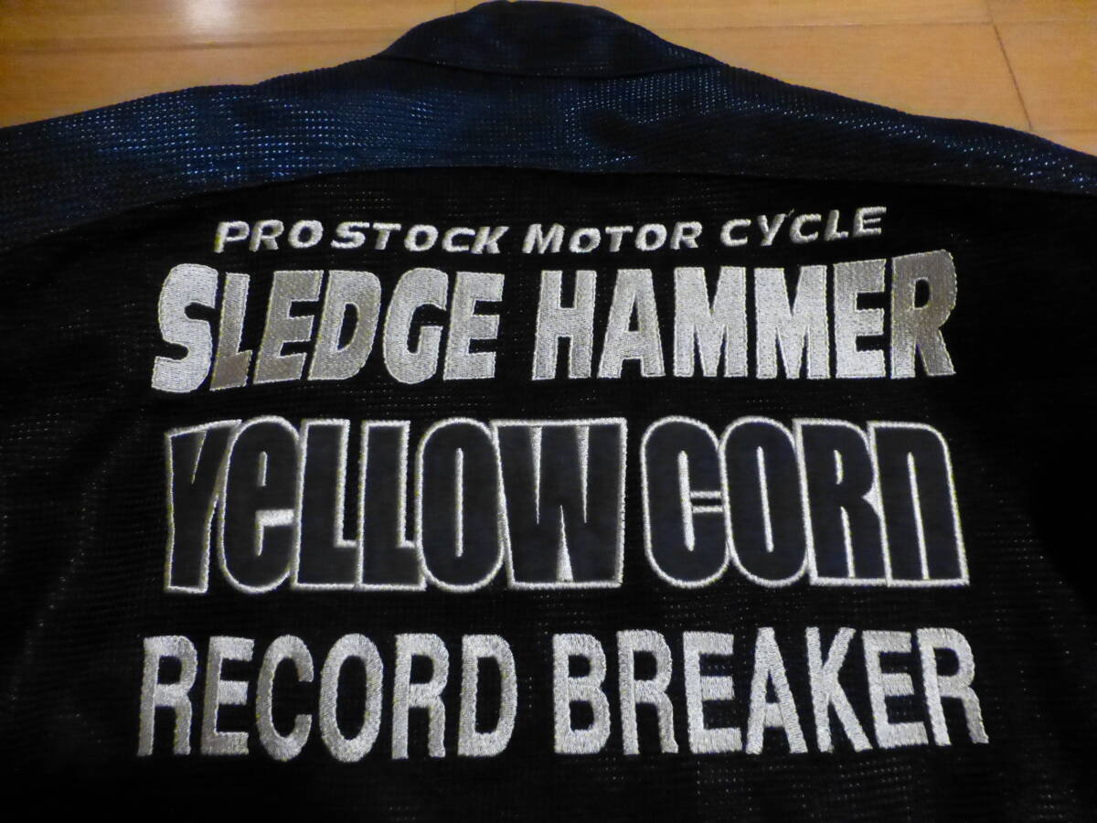 ★イエローコーン　防風(fēng)インナー付きメッシュジャケットNo6-43★