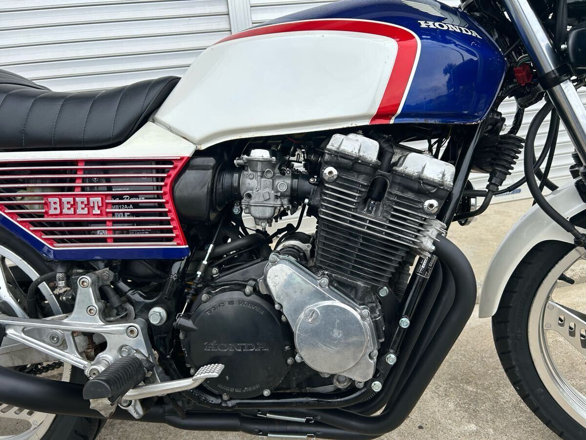 CBX550F 1型青白カラー 車検3年付き タイヤ前後新品 動画有り CBX550F 1型青白カラー 車検3年付き タイヤ前後新品 動画有り