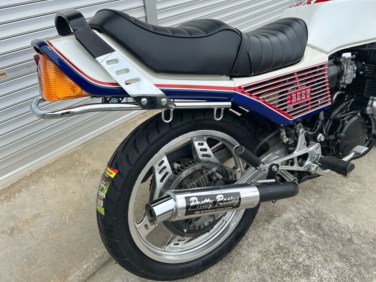 CBX550F 1型青白カラー 車検3年付き タイヤ前後新品 動画有り CBX550F 1型青白カラー 車検3年付き タイヤ前後新品 動画有り