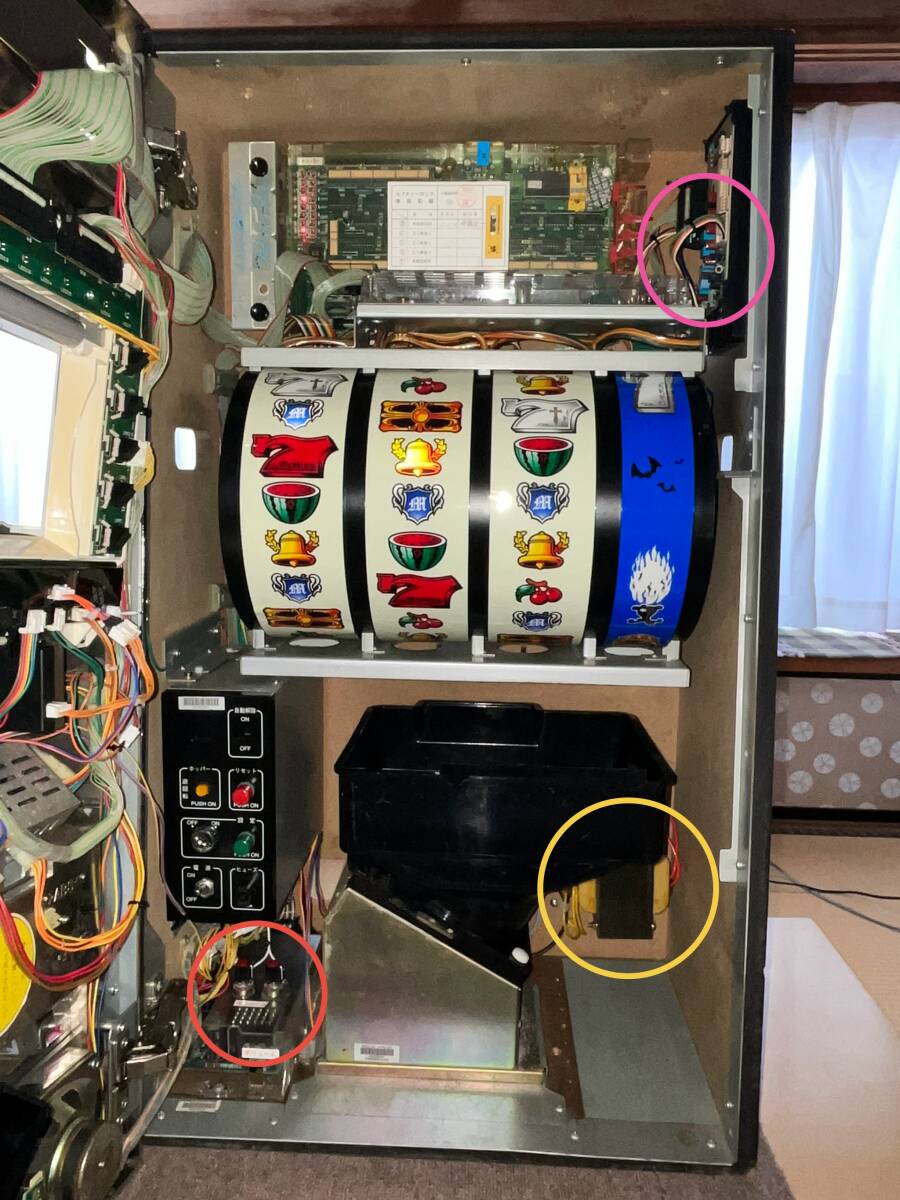 山佐 4号機 メフィスト メダル不要機 オートプレイ 家庭用電源 山佐 4号機 メフィスト メダル不要機 オートプレイ 家庭用電源
