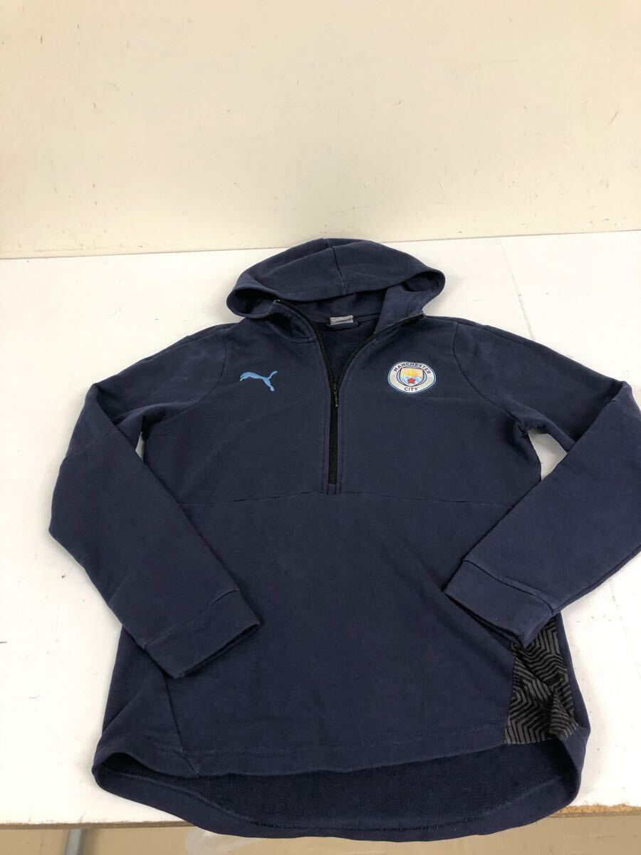 送料無料★PUMA プーマ★スウェットパーカー ジップアップパーカー★メンズ Mサイズ★ネイビー#70424sj142_画像1