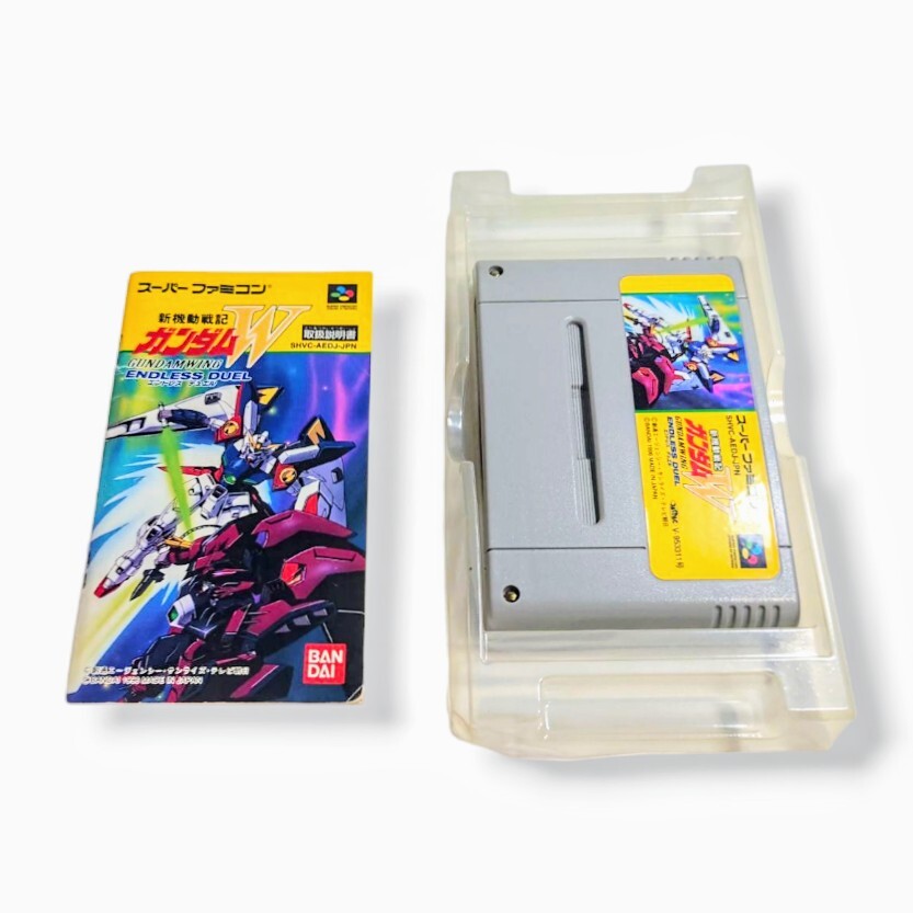 SFC 新機動戦記ガンダムW ENDLESS DUEL 動作確認済み 箱 説明書 SFC 新機動戦記ガンダムW ENDLESS DUEL 動作確認済み 箱 説明書