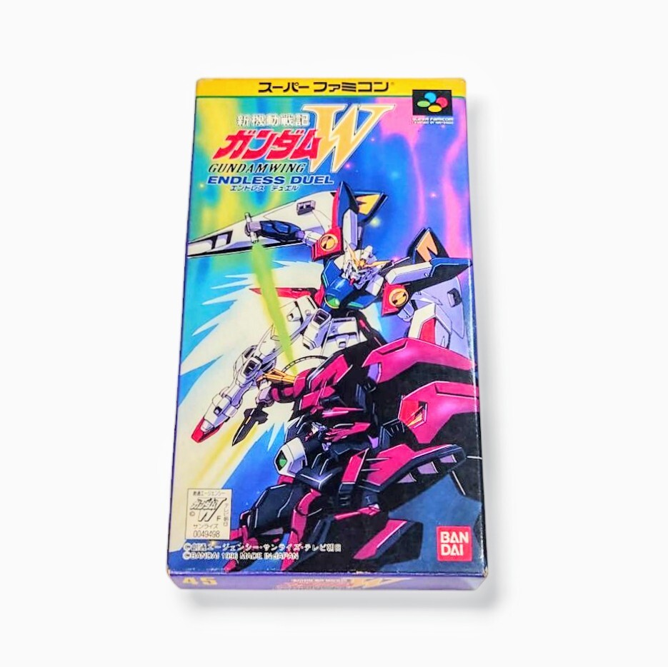 SFC 新機動戦記ガンダムW ENDLESS DUEL 動作確認済み 箱 説明書 SFC 新機動戦記ガンダムW ENDLESS DUEL 動作確認済み 箱 説明書