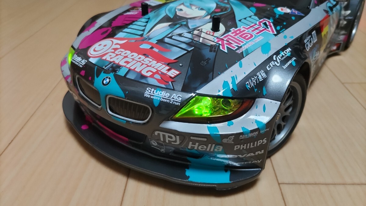 タミヤ 初音ミク StudieGLAD BMW Z4ボディ&TT01 TYPE-E シャーシ タミヤ 初音ミク StudieGLAD BMW Z4ボディ&TT01 TYPE-E シャーシ