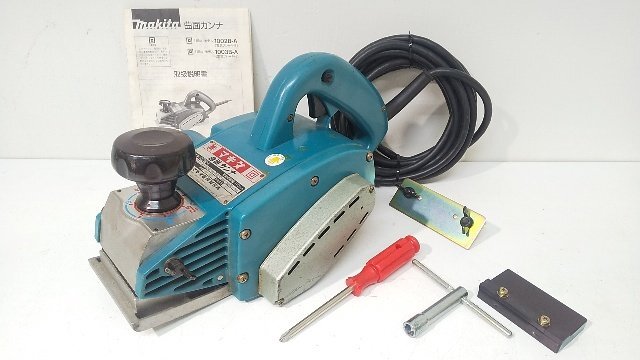 makita マキタ 曲面カンナ モデル 1003B-A 木工機械 動作良好 makita マキタ 曲面カンナ モデル 1003B-A 木工機械 動作良好