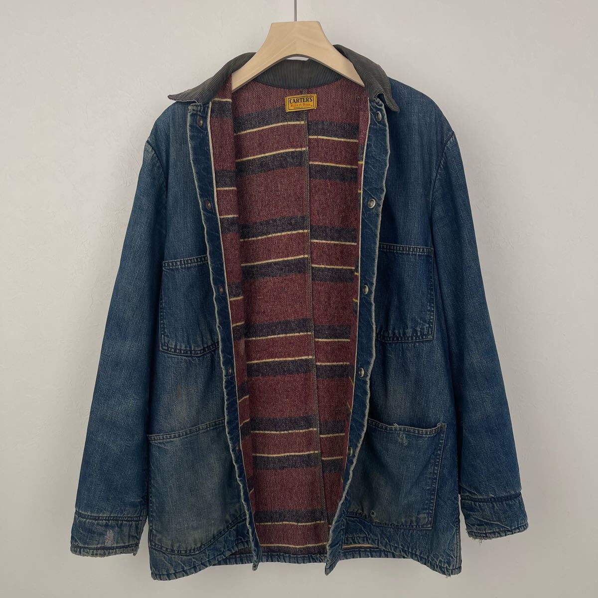 CARTER'S 50s 60s ビンテージ デニム カバーオール USA製 CARTER'S 50s 60s ビンテージ デニム カバーオール USA製