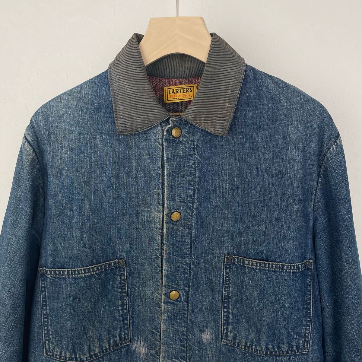 CARTER'S 50s 60s ビンテージ デニム カバーオール USA製 CARTER'S 50s 60s ビンテージ デニム カバーオール USA製